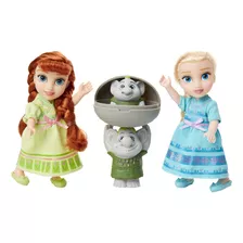 Disney Frozen Muñecas Petite Anna & Elsa Con Juego De Rega.