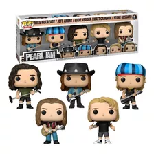 Pearl Jam 5 Pack Pop Funko Ten Eddie Vedder