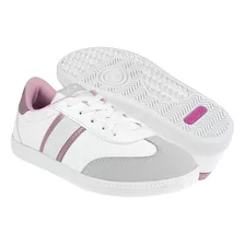 Tenis Niña Tropicana 920502 Simipiel Blanco