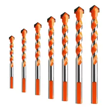 7 Peças Ultimate Drill Bits Set 3mm A 12mm Para Vidro,