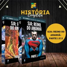 Reino Do Amanhã - Completo: Não, De Mark Waid. Série Sagas Definitivas, Vol. 1. Editora Eaglemoss, Capa Dura, Edição 1 Em Português, 2019