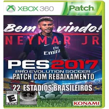 Patch Pes 2017 Xbox 360 Com Rebaixamento Perfeito Sem Travas