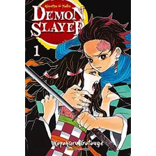 Mangá Demon Slayer Kimetsu No Yaiba Volume 1