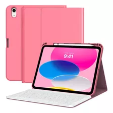 Funda Con Teclado Marca Moko / Para iPad 10.9 / Watermelon