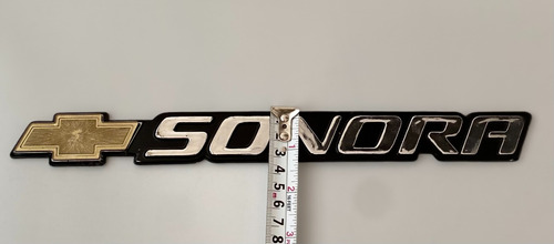 Emblema Sonora Chevrolet Genrico Foto 2