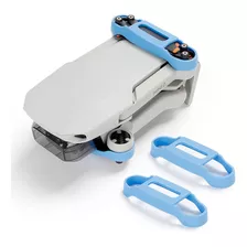 Protetor Silicone Trava Hélices Drone Dji Mavic Mini1, 2, Se Cor Azul