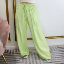 Calça Feminina Pantalona Pala Lateral Lola