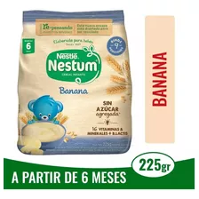 Nestum Cereal Infantil Banana Sin Azúcar Agregada X225gr
