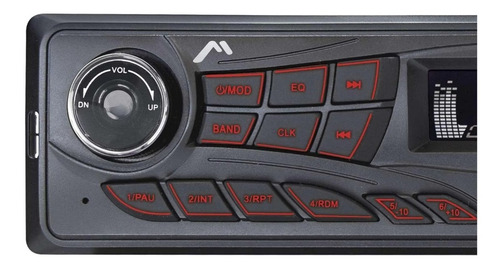 Autoestereo Digital Mitzu Con Bluetooth Manos Libres Radio Foto 4