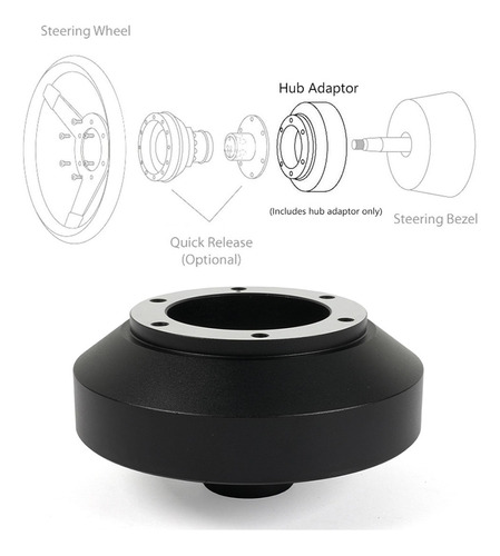 Adaptador De Buje Corto Para Volante, Duradero Para G37 G35 Foto 6