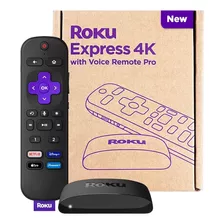 Dispositivo De Streaming Roku Express 4k Con Control Por Voz