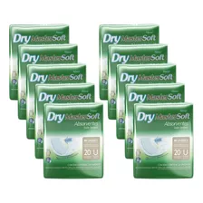 Kit 10 Pacotes Absorvente Geriátrico Dry Serve Pós Parto