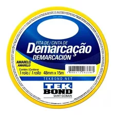 Cinta Demarcacion Señalizacion Blanca Tekbond 48 Mm X 15m