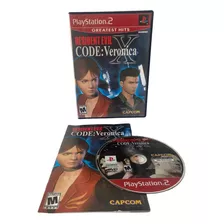 Resident Evil Code Veronica X Ps2 Original Usado