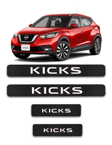 Sticker Proteccin De Estribos Puertas Nissan Kicks Foto 2