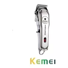 Maquina Aparador De Cortar Cabelo Profissional Kemei Km-1996