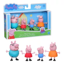 Boneca Peppa Pig E Sua Família - Hasbro F2190