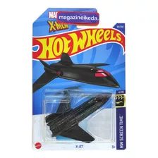 Carro Hot Wheels Marvel X-men X-jet Hct54 Preto C