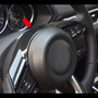 Moldura Volante Fibra Carbono P/ Mazda 3 2 6 Cx5 Cx3 2014-16