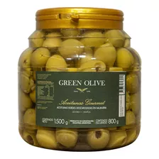 Aceitunas Verdes Green Olive Descarozadas X 0,8 Kilo