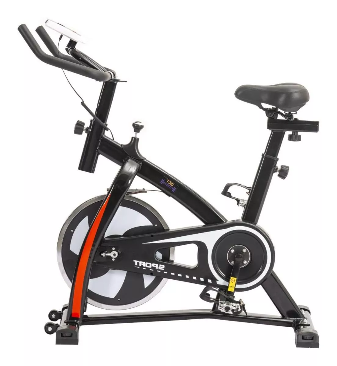 Bicicleta Ergométrica Wct Fitness 44465 Para Spinning Preta
