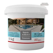 Rejunte Acrílico Flexfloor 1kg Cinza Ártico