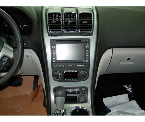 Frente Para Estreo 2 Din Gmc Acadia 2007 A 2012 Gmk318 Foto 3