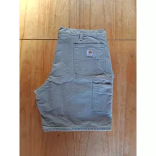 Bermuda Carpenter Carhartt Gris / No Dickies / No Nascar 