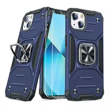 Funda Para iPhone 13 Con Protector De Pantalla 2 Piezas Y Su