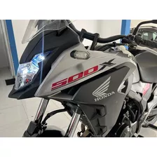 Honda Cb 500x Único Dono 2021 Prata 