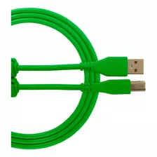 Cable Audio Usb Udg 2.0 A-b 1 Mt Verde Recto U95001gr