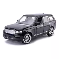 Miniatura Land Rover Range Rover Preto Rastar 1/24