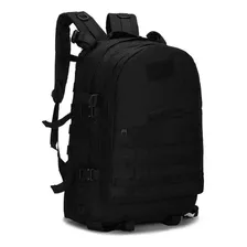 Mochila Tática Molle Modular Militar 45l 1438-4 Cor Preta