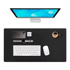 Deskpad Mouse Pad Gamer 90x40 Grande Couro Sintetico +brinde