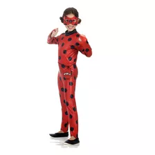 Fantasia Infantil Ladybug Miraculous Tam G Sulamericana