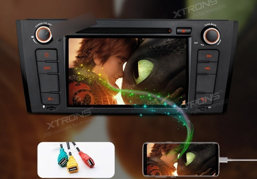 Estereo Android 9.0 Bmw Serie 1 2007-2014 Dvd Gps Radio Usb Foto 4