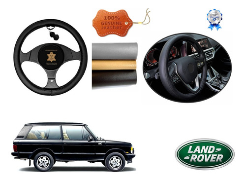 Tapetes Logo Land Rover + Cubre Volante Range Rover 86 A 93 Foto 3