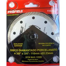Disco Diamantado Turbo Corte Porcelanato Extra F 110x08x20mm
