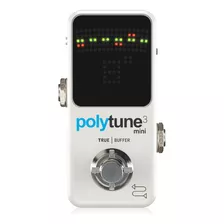 Pedal Afinador Guitarra Bajo Tc Electronic Polytune 3 Mini