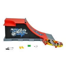 Kit Skate De Dedo Com Rampa Desnível Skate Park Dm Toys