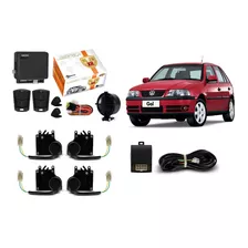 Kit Trava Eletrica + Alarme Gol G3 2000 2001 2002 4 Portas