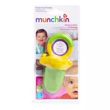 Chupeta De Alimentaçao +6m Verde E Amarelo Munchkin