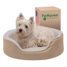 Cama Para Perro Y Gato Furhaven Ovalada M