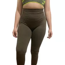 Leggins Mallones Lycra Faja Pretina Ancha Termico Jera 