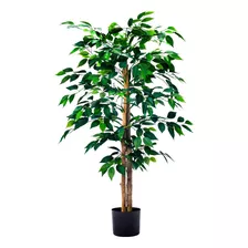 Planta Decorativa Artificial, Exterior E Interior Ficus Tree