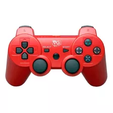 Controle Dualshock 3 Pg Sem Fio Vermelho - Ps3