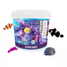 Caledonia Sea Salt 6,5kg Reeflowers Sal P/ Aquário Marinho