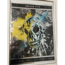 Poster Arcade Fire Limitado Reflektor Tour Europa 664/750