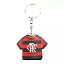 Chaveiro No Formato De Uma Camisa De Futebol - Time Flamengo