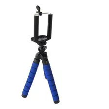 Tripe Selfie Flexi Pod Azul Para Câmera E Celular.